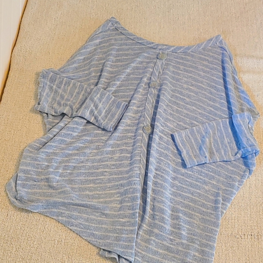 It's Our Time- Knitted button back Sweater- XL-